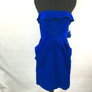 new JESSICA SIMPSON Cobalt blue sleeveless DRESS 8